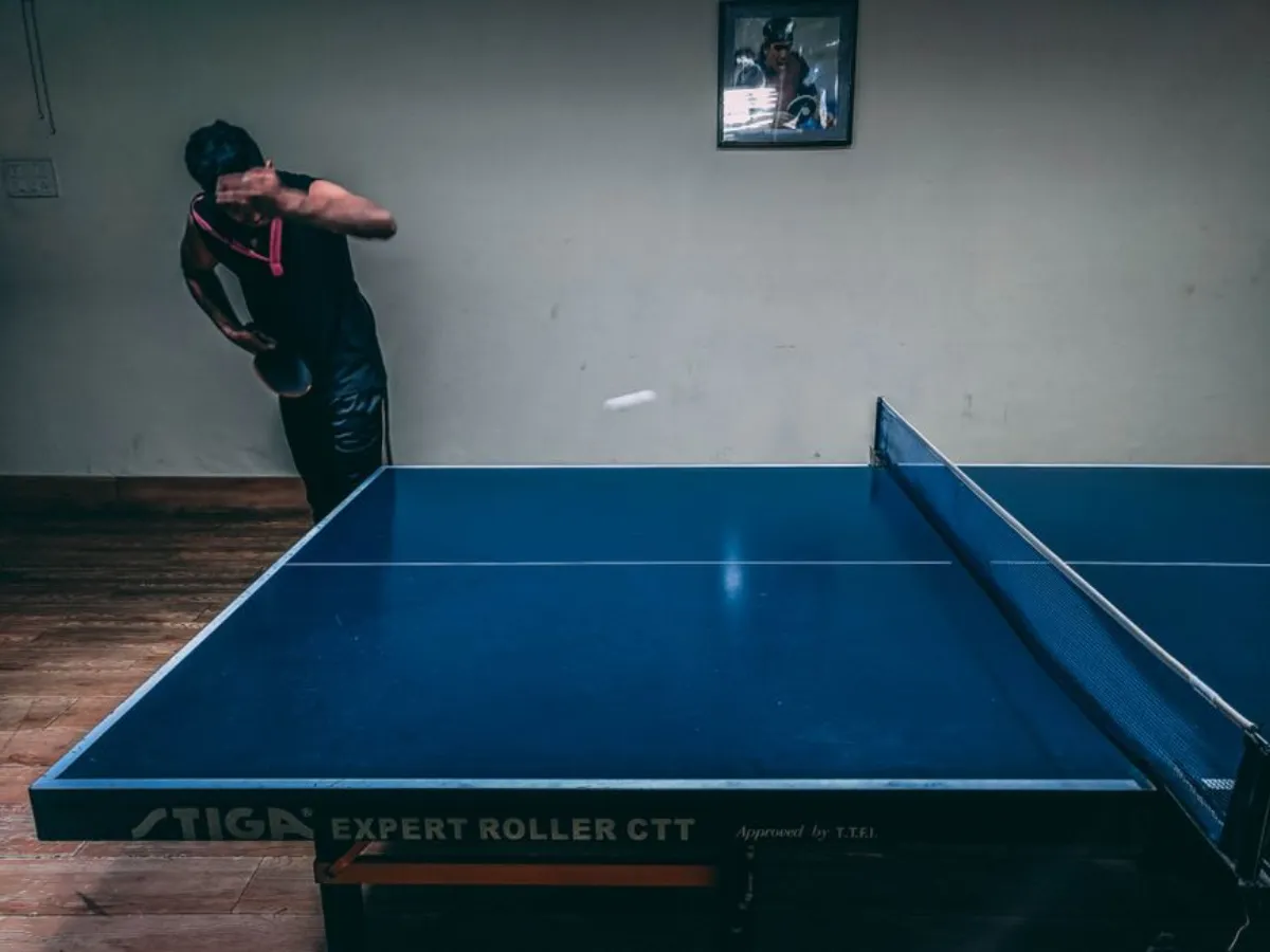 table tennis serve