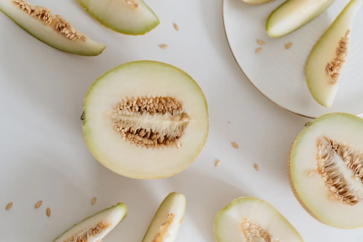 cantaloupe milk