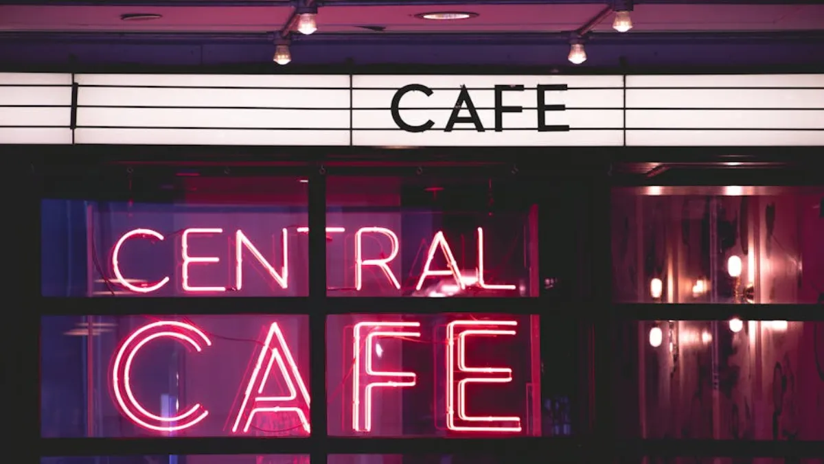 trendy cafe