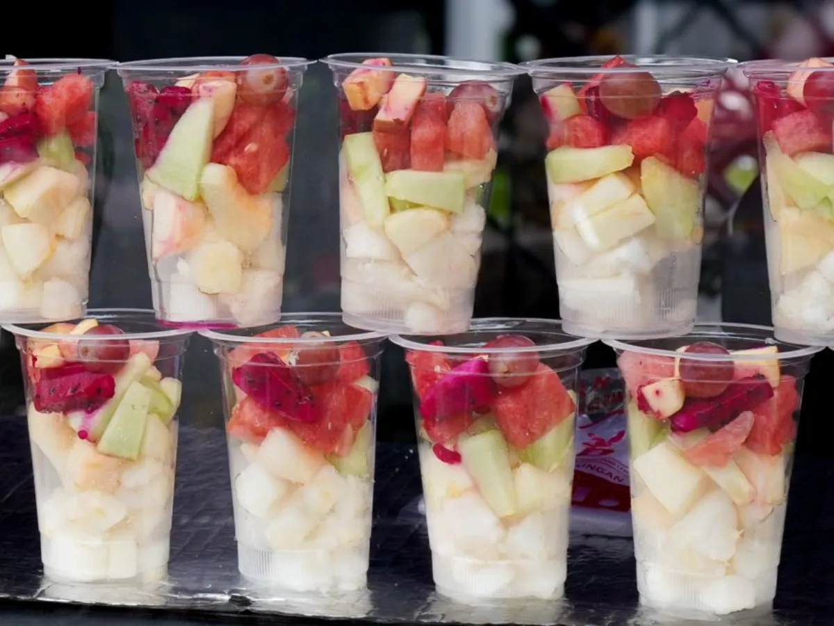 melon cubes