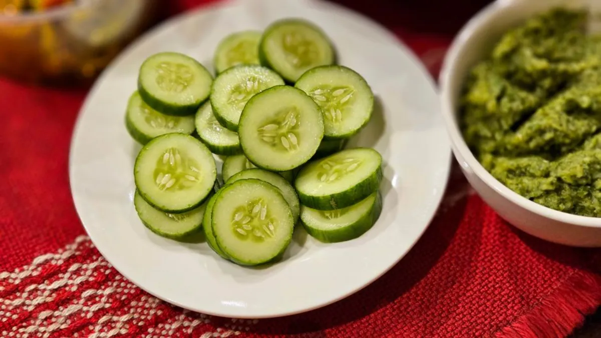 cucumber slices